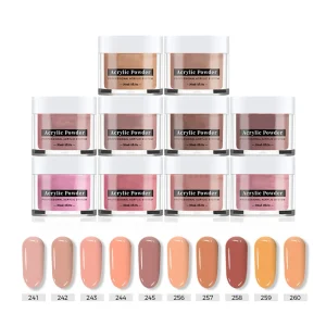 Neissry Fast Drying Planet Custom Bulk Clear Acrylic Powder Nail Kit Monomer for Salon Manicure DIY Home Use