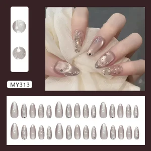 Neissry High Quality Handmade Stickers Random Glue Remover Custom Manufacturer Press on Nails Salon Factory Price