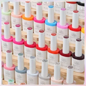 New Arrival 10ml Pure Color Glitter Nail Art Vernis Ongles En Gel Nontoxic Soak Off UV Gel Nail Polish TPO HEMA Free
