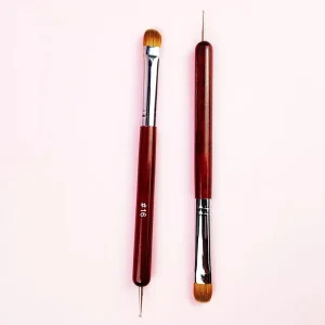 New Arrival 90% Kolinsky Hair Nail Brush French Brush Nail Art Brush Size 10 12 14 16