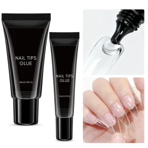 New Arrival Exclusive Nail Solid Patch Glue Gel for Nail Extension Durable Firm Non rebound Adhesive Construction Glue