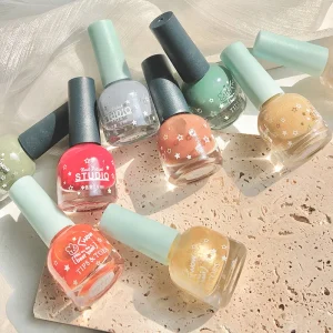 New Arrival Modern Soak off Nail Gel Polish Glitter Gel Polish Kit Glossy Matte Top Coat Base Coat Gel Nail Polish Kit