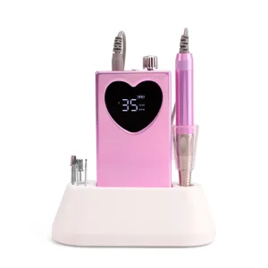 New Arrival Professional 85w High Power 35000 RPM Cordless Brushless Nail Drill Machine Customize Logo