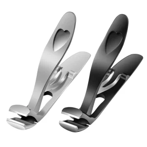 New Arrival Professional Plastic Cover Metal Nail Clipper with File Manicure Cutter Clipper