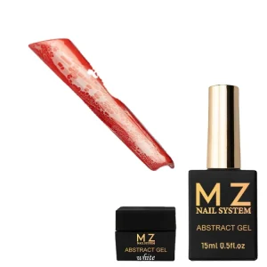 New Colorful Abstract Lace Nail Gel for Gel Polish Nail Art Gel