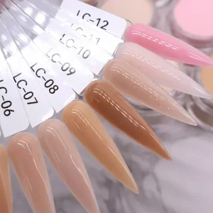 New Cover Pink Acrylic Powder Set Clear Bulk Acrylic Powder for Nail Art