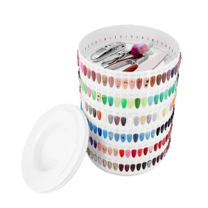 New Design Durable Nail Organizer Display Tips Nail Tools Storage Box for Customized Color
