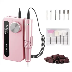 New Design Electric Nail Drill Machine Professional Portable Cordless Salon 35000 RPM Manicure Nail Machine