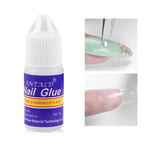 New Design Jewelry Accessory Tool Nail Art Decoration Non Toxic 3g Nail Art Glue for Adhesive Nail Tip