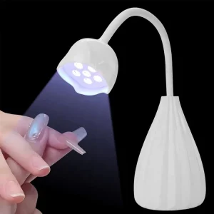 New Design Lotus Cordless LED 16W USB Nail Lamp Portable UV Nail Lamp