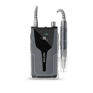 New Design Strong Power Electric Nail Drill Machine 35000 Rpm Professional Brushless Motor Rechargeable Nail Drill