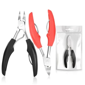 New Double Spring FingerToe Nail Pliers Stainless Steel Nail Cutter Nipper Thick Toe Nail Clippers