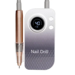 New Electric Portable Nail Drill Machine Profesional Cordless Nail Drill 40000RPM