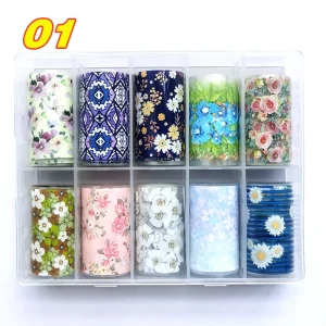 New Fashion Nail Art Foil Nail Art Sticker for the Nail Art Decoration 1