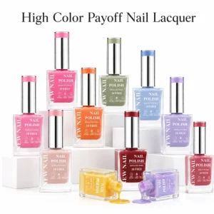 New Fashion Trend Oil Based Lacquer Liquid Long Lasting Soak Off Low Odor Dry Fast 15ml Nail Polish