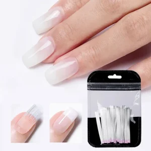 New Nail Art Salon Nail Extension Builder Tools Fiber Glass Hard Gel Fiberglass Nails Manicure Material 6 Cm