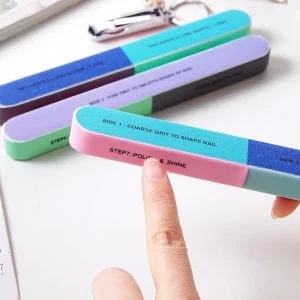 New Nail Art Sanding Files Nail Polish Buffer Buffer Block Manicure Pedicure Tool Sand Surface Sponge Nail File Accessories