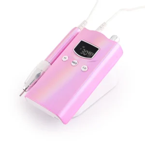 New Preset Speed Function Nail Drill Machine 35K Smart 85W Brushless and USB Cable Charge Cordless E file for Professional Salon