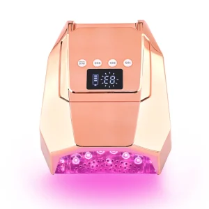 New Style 98 Watts UV Nail Lamp With Battery High Power Salon Rose Gold Gel Lamp