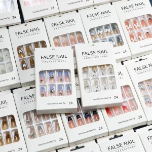 New Style Fashion Press on Luxury Coffin Nails Custom Ballerina Nail Tips Artificial False Nails