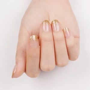 New Style Gel Nail Sticker With Uv Lamp Gel Nail Wraps Gel Nail Stickers Semi Cured