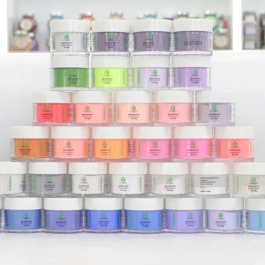 New Trend 1Kg Buttery Acrylic 2In1 Powder 3000 Colors Customization for Nail Decoration Sand Sugar Use