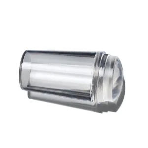 Newby LJ 49 Silicone Head Rubber Plastic Transparent Nail Art Stamper Scraper 8*8*2.5cm Nail Stamp Tools