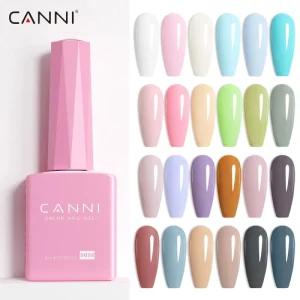 Newest CANNI 9ml Nail Art Hema Free Gel Polish for Nails French Tip Manicure Gel Varnish Enamel Lacquer UV LED Nail