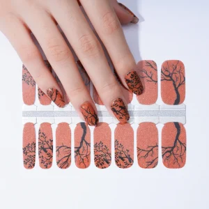 Newest Designs Christmas Halloween Constellation Nail Foil Sticker