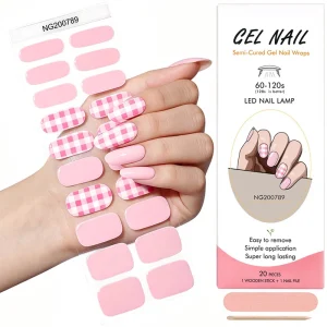 Non toxic Nail Art Decoration Stickers Swirl Pattern Nail Polish Strips