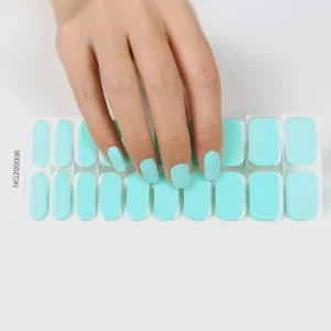 Non toxic SEMI Cured Gel Nail Wraps New Hot Selling Nail Polish Gel Nail