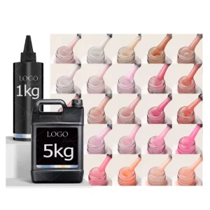 Nude Builder Base Gel HEMA Free Self Leveling Nude Extension Gel Liquid Base Coat BIAB Gel Polish Builder In Bottle