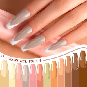 Nude Color Gel Nail Polish Nails Art Gel Collection Nail Products Salon Soak Off High Quality UV Gel Free Sample
