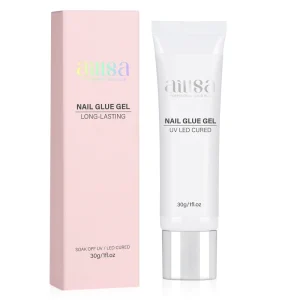 ODM 30g Non Toxic Soak off UV LED Cured Nail Glue for Nail Art & Polish with Fast Drying & Long Lasting Formula