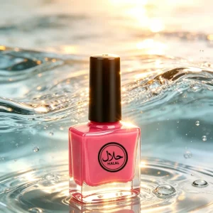 OEM Brand Breathable Halal Nail Polish Organic Nail Polish Muslim Lady Art
