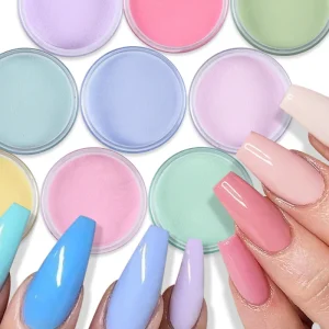 OEM Clear White Natural Pink Acrylic Powder in Bulk for Nail Art