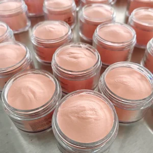OEM Custom LOGO Cover Pink Acrylic Nail Powder 1 oz No Marble Nude Buttery Acrylic Powder for Nail Art Supplies