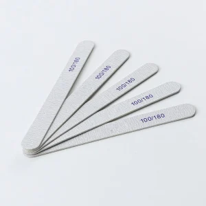 OEM Custom Printing Logo Wooden Nail Files Disposable Wood Nail File Promotional Nails Filer Buffer