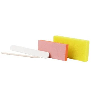 OEM Customized Disposable Nail Tools 4Pcs Nail Manicure Set Professional Pedicure Kit for Nail Salon