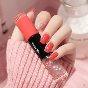 OEM Double Head Two color Nail Polish Quick drying Long lasting Non peelable Nail Polish Top Coat Gel Art Design Nail Lacquer