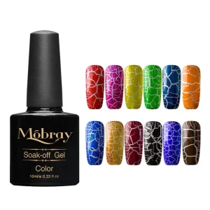 OEM Easy Painting Nail Gel Crackle Gel Polish Cracking Nail Art Semi Cured Gel Builder in the Bottle OEM ODM