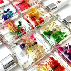 OEM Moisture Nail Oil Pen Non Toxic Nutrition Cuticle Revitalizer with Dry Flower Nail Polish Care