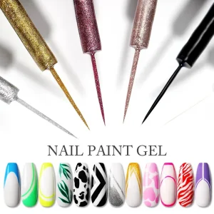 OEM Nail Art Gel Liner Kit UV Gel Polish