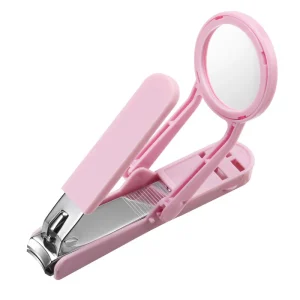 OEM Nail Cutter With Magnifier Professional Nail Makeup Accessories Convenient Nail Clippers With Magnifying Glass