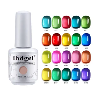 OEM Nail Gel Polish Colored Window Glaze Gel