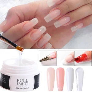 OEM Nail Gel Polish Private Label Salon Extension Gel Colorful Hard Solid Non Sticky pink Gel Builder for Nails