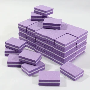 OEM ODM Disposable Mini Nail Buffer Block Double Sided Sponge Nail Buffer Salon Manicure Buffing Blocks