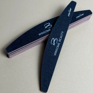OEM ODM Professional Dual Purpose Nail Files 80 100 180 Grit High Back Sandpaper Custom Logo Reusable & Washable Made Of Sponge