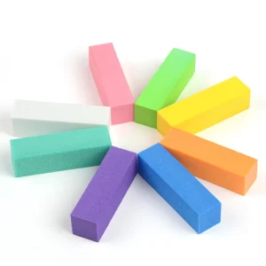 OEM Price Disposable Buffer Block 4 Sided Private Label Mini Nail File Lime White Nail Buffer