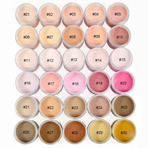 OEM Professional High Pigment Fast Dry Easy Ombre Nail Dip Powder Private Labels 2oz 4oz Bulk Acrylic Powder No Marble